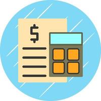 Accountant Vector Icon Design