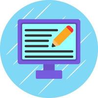 diseño de icono de vector de editor