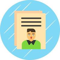 Professional Profile Vector Icon Design