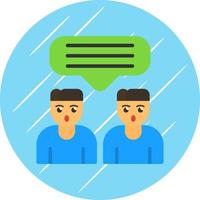 Talk Vector Icon Design