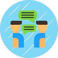 Mediator Vector Icon Design