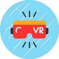 diseño de icono de vector de realidad virtual