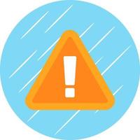 diseño de icono de vector de precaución