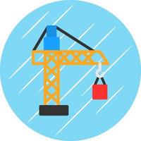 Crane Vector Icon Design