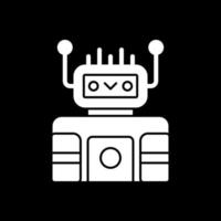 diseño de icono de vector de robot