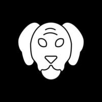 diseño de icono de vector de perro