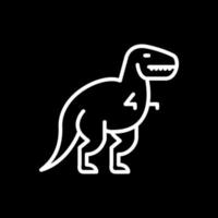 diseño de icono de vector de dinosaurio