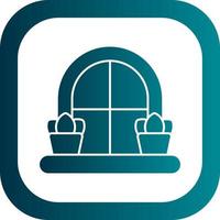 Window Vector Icon Design