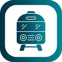 diseño de icono de vector de tren