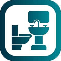 diseño de icono de vector de baño