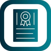 Certification Vector Icon Design