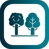 Trees Vector Icon Design