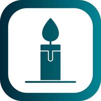 Candle Vector Icon Design