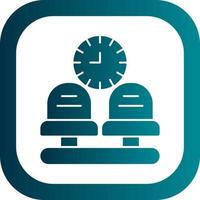 Waiting Room Vector Icon Design