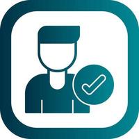 Hired Vector Icon Design