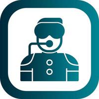 Diver Vector Icon Design