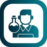 Scientist Vector Icon Design