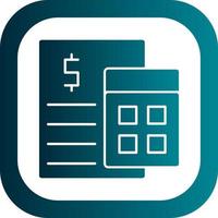 Accountant Vector Icon Design