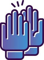 High Five Vector Icon Design