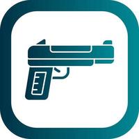 Gun Vector Icon Design