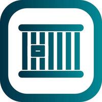 Prison Cell Vector Icon Design