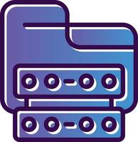 Data Storage Vector Icon Design