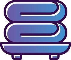Towel Vector Icon Design