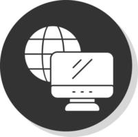 Remote Working Vector Icon