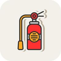 Fire Extinguisher Vector Icon Design