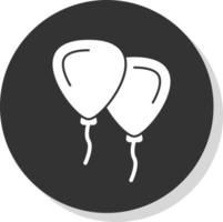 icono de vector de globo