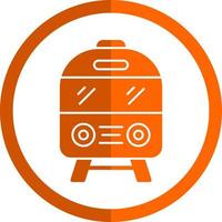 diseño de icono de vector de tren