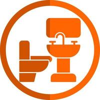 Toilet Vector Icon Design