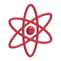 3d Symbol von Atom png