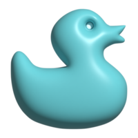 3d Symbol von Ente Spielzeug png