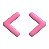 3d Symbol von Pfeil Code, Kodierung, Codierer png