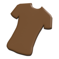 3d icon of t shirt png