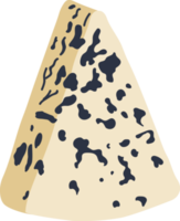 Triangular Piece of Blue Cheese png