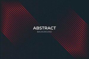 Modern abstract background with red shapes design vector