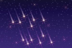 Colorful night background with space galaxy and stars Design vector