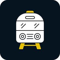 diseño de icono de vector de tren