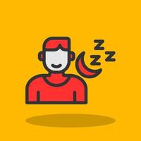 Narcolepsy Vector Icon Design