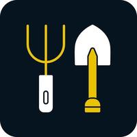 Pitchfork Vector Icon Design