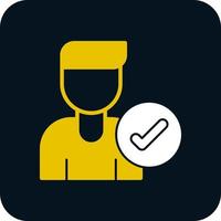 Hired Vector Icon Design