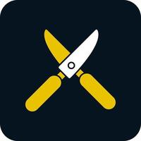 Shears Vector Icon Design