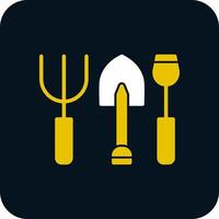 Gardening Tools Vector Icon Design