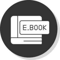 icono de vector de ebook