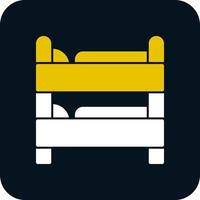 Bunk Bed Vector Icon Design