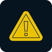 Caution Vector Icon Design