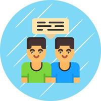 Conversation Vector Icon