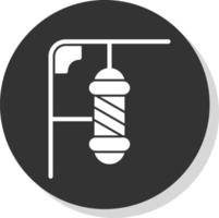 Barbershop Pole Vector Icon